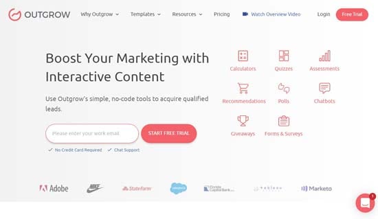 best email list building software interactive content