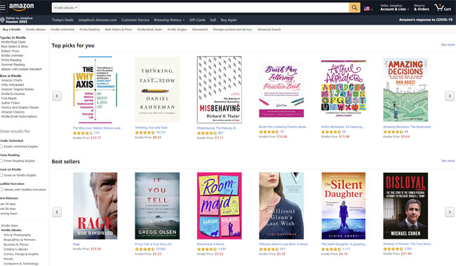 ebooks como productos digitales para vender por Internet 