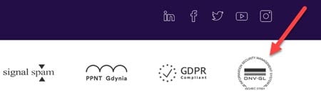 iso certification sign