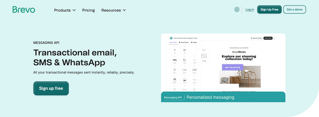 Brevo transactional email service